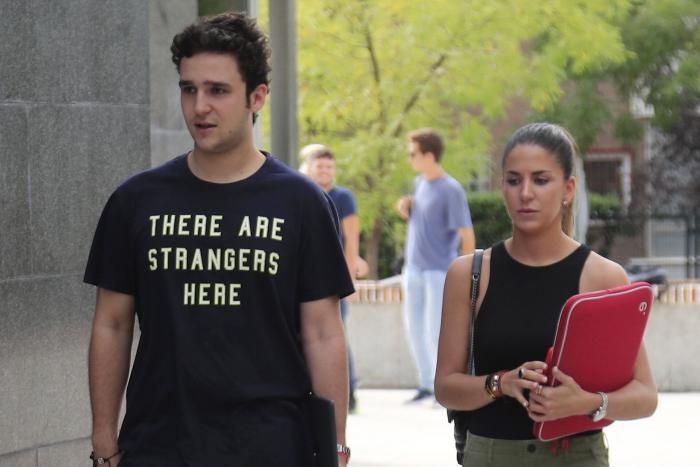 La llamativa camiseta con la que Froilán ha vuelto a clase