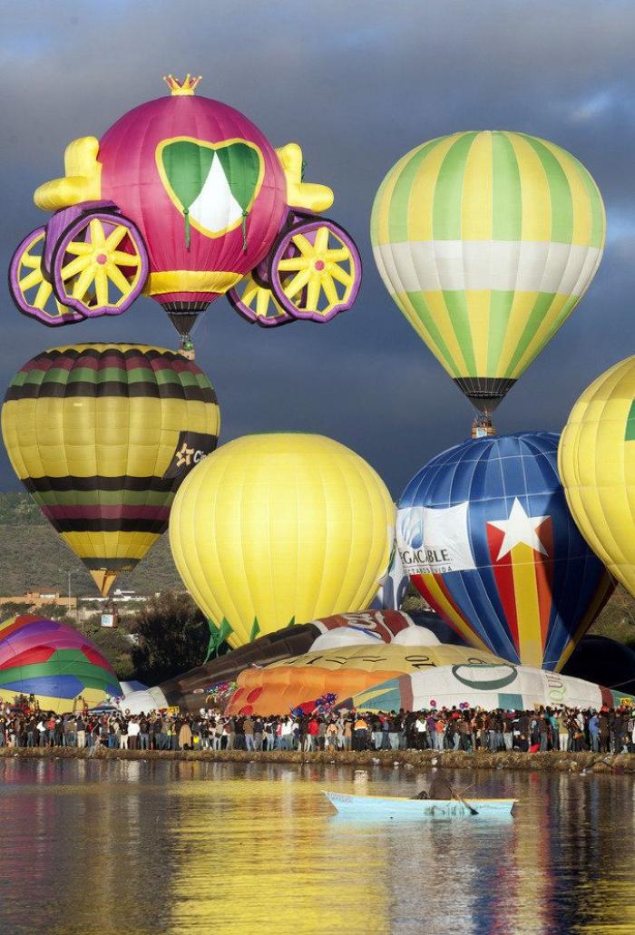 Festival Internacional del Globo en México: fotos de fantasía en el cielo