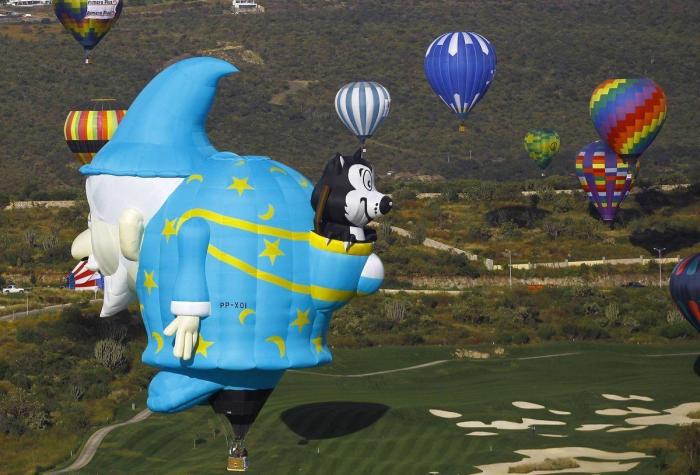 Festival Internacional del Globo en México: fotos de fantasía en el cielo