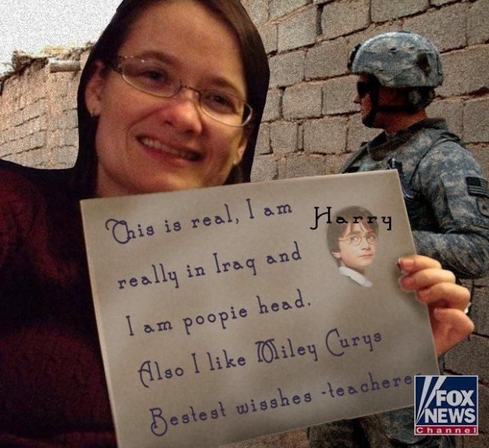 La lección sobre internet de esta profesora a sus alumnos (FOTOS)