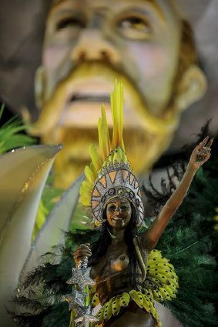 El invitado que no te esperas en el carnaval de Río de Janeiro