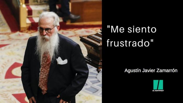 Las 8 rotundas frases de Agustín Javier Zamarrón tras el fracaso para formar Gobierno