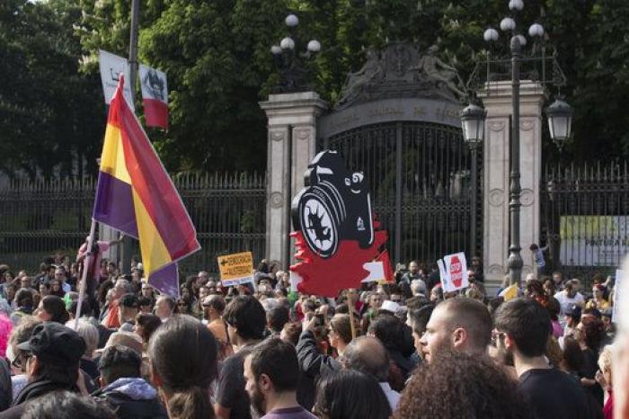 Todas las fotos del quinto aniversario del 15M en Madrid