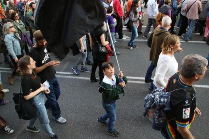 Todas las fotos del quinto aniversario del 15M en Madrid