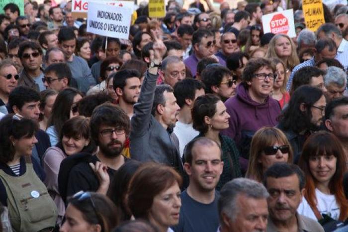 Todas las fotos del quinto aniversario del 15M en Madrid