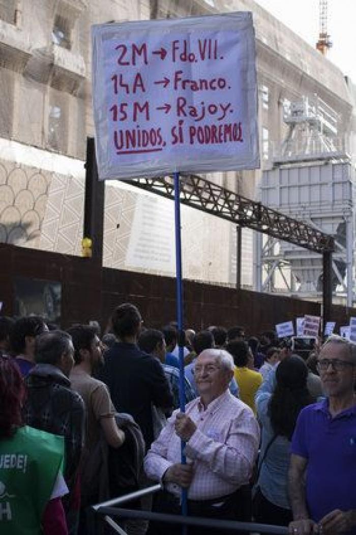 Todas las fotos del quinto aniversario del 15M en Madrid