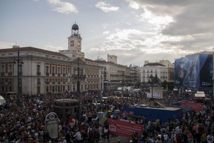 Todas las fotos del quinto aniversario del 15M en Madrid