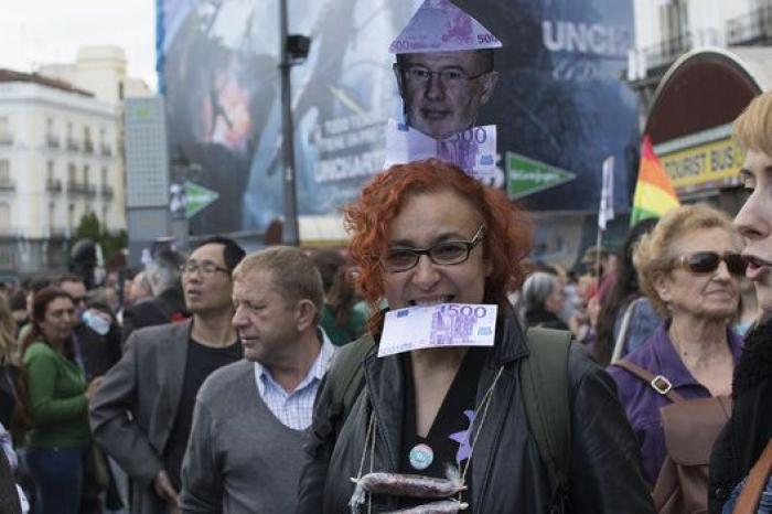 Todas las fotos del quinto aniversario del 15M en Madrid