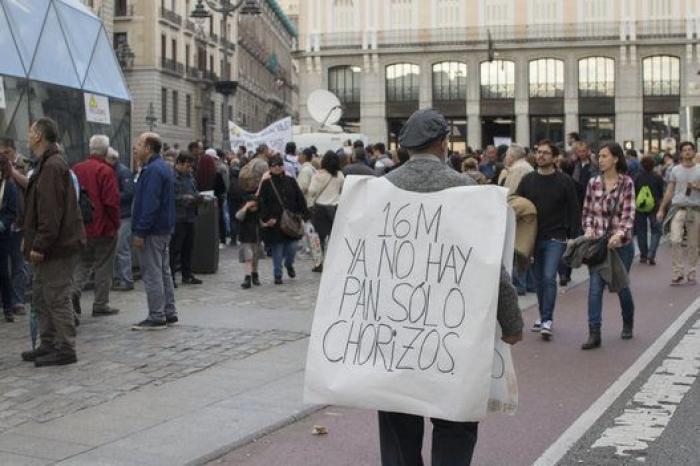 Todas las fotos del quinto aniversario del 15M en Madrid