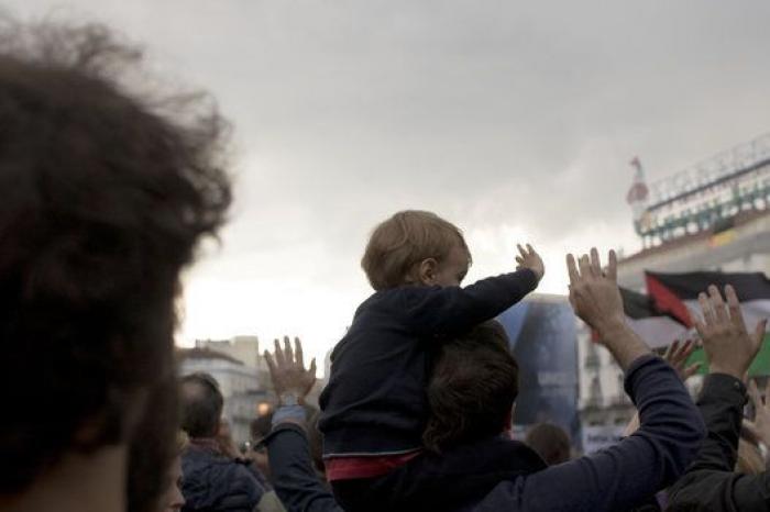 Todas las fotos del quinto aniversario del 15M en Madrid