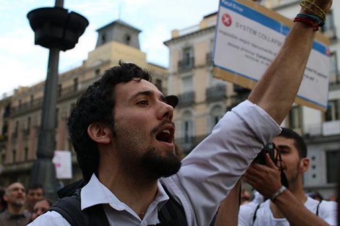 Todas las fotos del quinto aniversario del 15M en Madrid