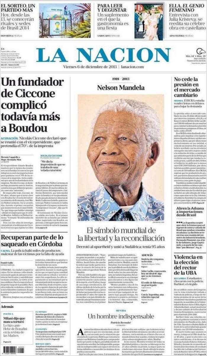 Sudáfrica celebra día de oración en honor de Nelson Mandela
