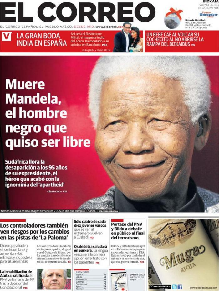 Sudáfrica celebra día de oración en honor de Nelson Mandela