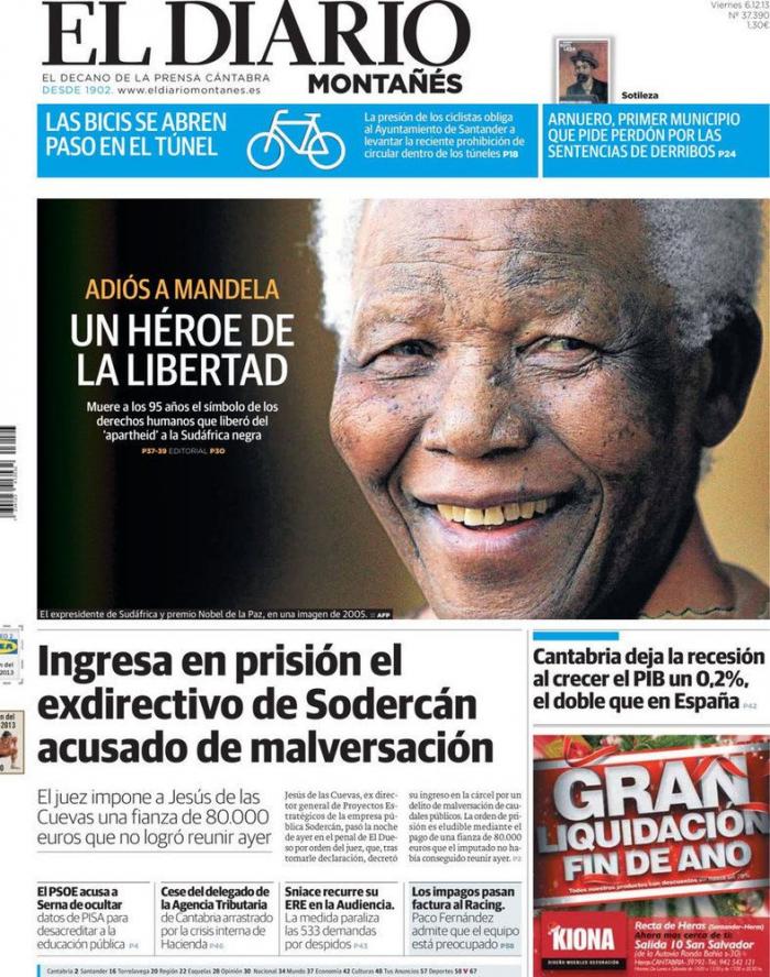 Sudáfrica celebra día de oración en honor de Nelson Mandela