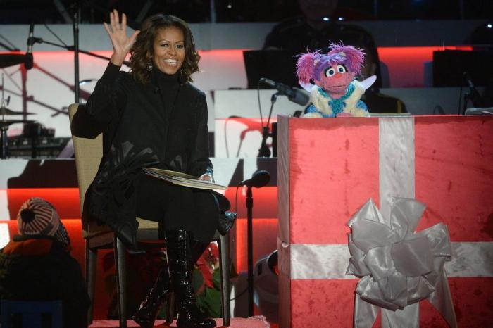 Los Obama encienden el árbol de Navidad de la Casa Blanca (FOTOS, VÍDEO)