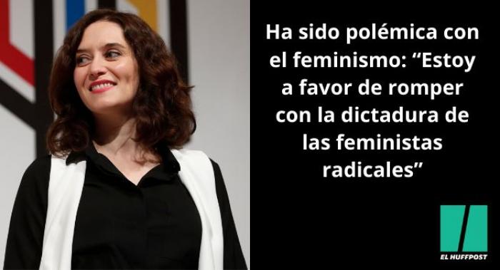 Ayuso: "Desde luego, no soy de izquierdas"
