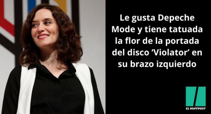 Ayuso: "Desde luego, no soy de izquierdas"