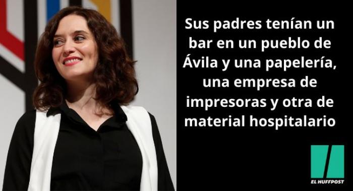 Ayuso: "Desde luego, no soy de izquierdas"