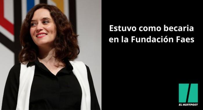 Ayuso: "Desde luego, no soy de izquierdas"