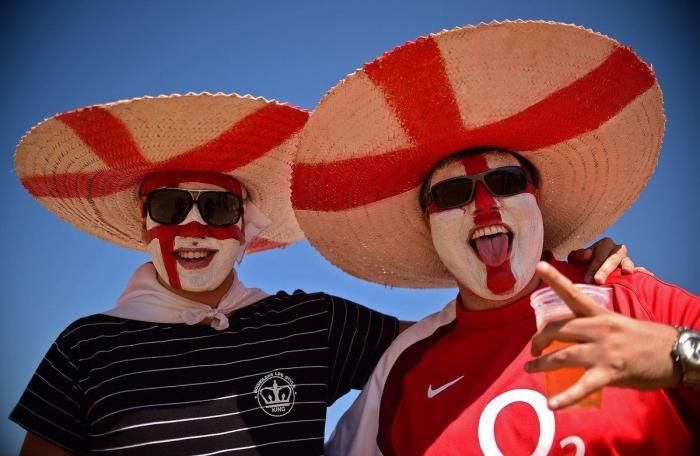 37 rostros pintados con los colores del Mundial (FOTOS)