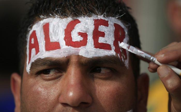 37 rostros pintados con los colores del Mundial (FOTOS)