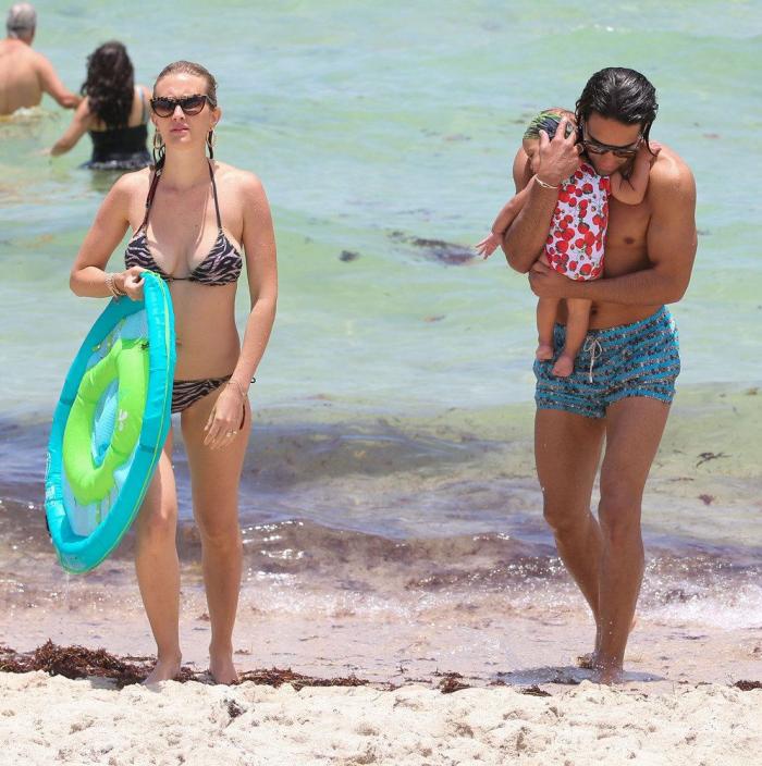 Famosos en la playa: así pasan el verano de 2014 (FOTOS)