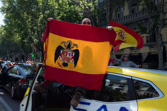 El reproche de Javier Negre a Cristina Seguí por lo que ha hecho en la manifestación de Vox: se ve en la foto