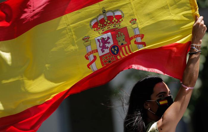 El reproche de Javier Negre a Cristina Seguí por lo que ha hecho en la manifestación de Vox: se ve en la foto