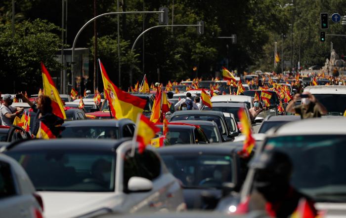 El reproche de Javier Negre a Cristina Seguí por lo que ha hecho en la manifestación de Vox: se ve en la foto