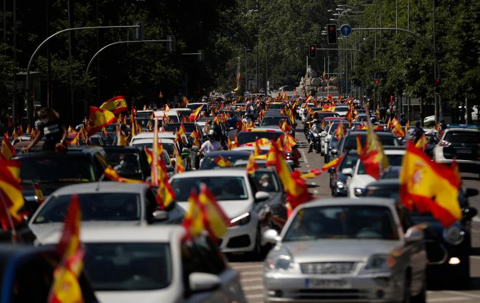El reproche de Javier Negre a Cristina Seguí por lo que ha hecho en la manifestación de Vox: se ve en la foto