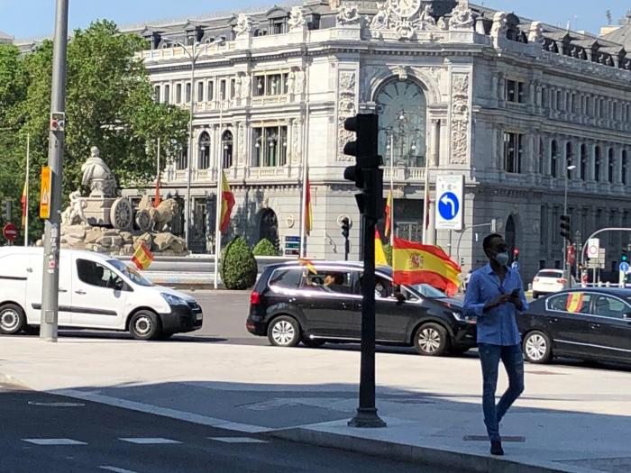 El reproche de Javier Negre a Cristina Seguí por lo que ha hecho en la manifestación de Vox: se ve en la foto
