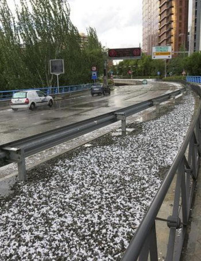¿Por qué se producen granizadas en julio?