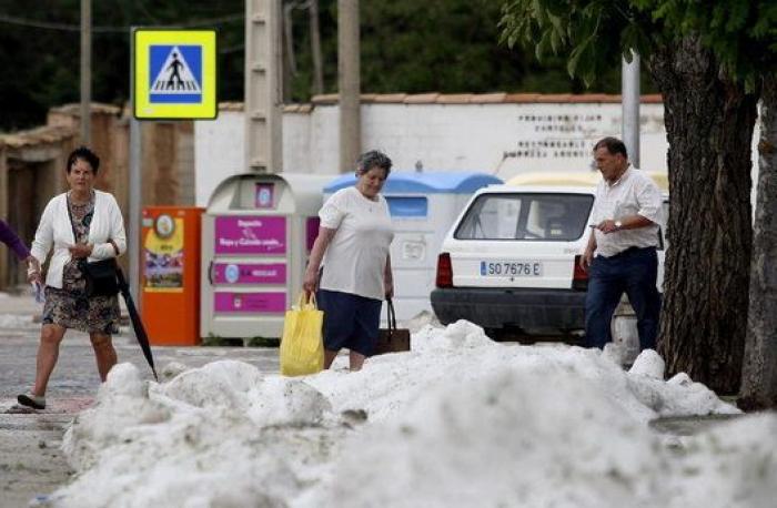 ¿Por qué se producen granizadas en julio?