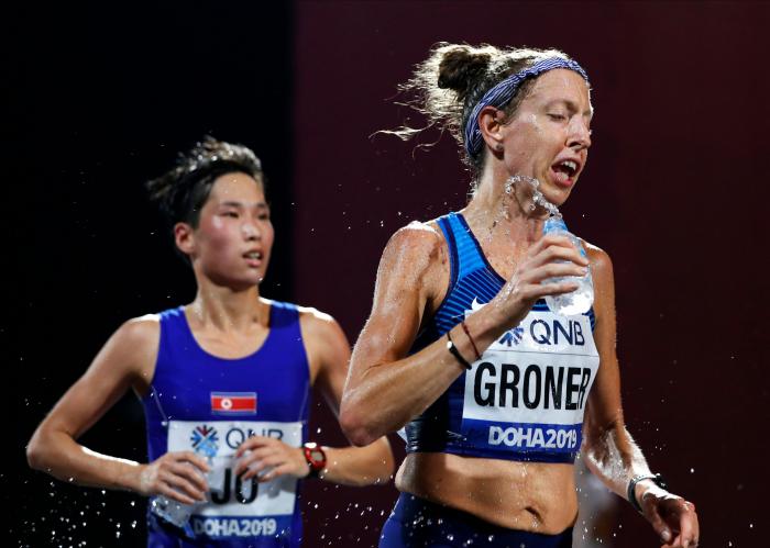 La maratón del Mundial de Atletismo de Doha termina con el peor tiempo de la historia por el calor