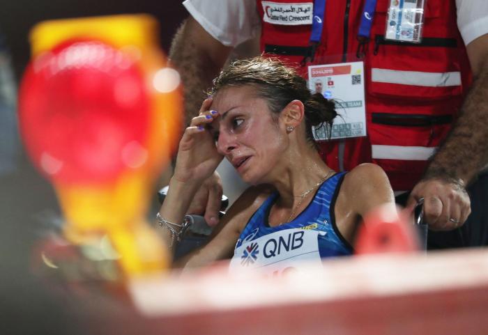 La maratón del Mundial de Atletismo de Doha termina con el peor tiempo de la historia por el calor