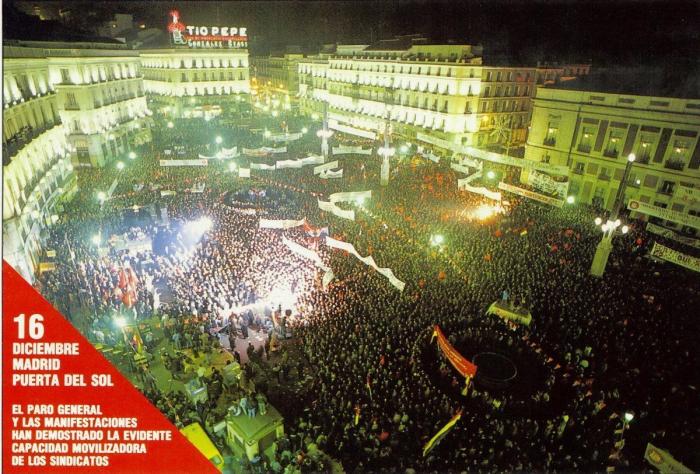 25 años de la gran huelga general de 1988, un éxito difícilmente repetible hoy en día (FOTOS, VÍDEOS)