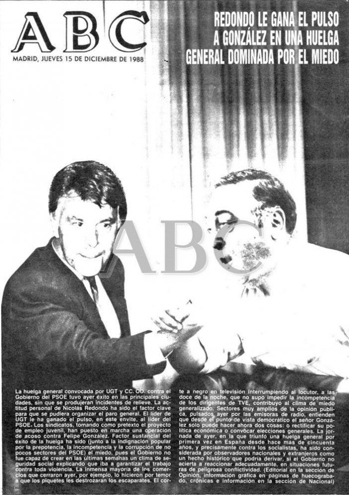 25 años de la gran huelga general de 1988, un éxito difícilmente repetible hoy en día (FOTOS, VÍDEOS)