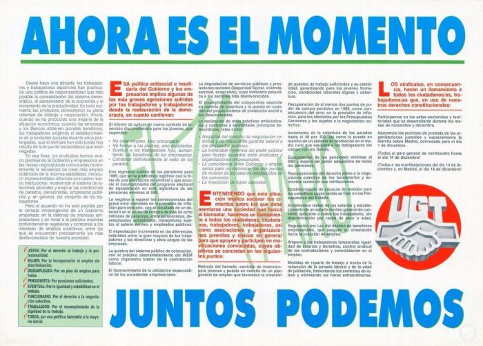 25 años de la gran huelga general de 1988, un éxito difícilmente repetible hoy en día (FOTOS, VÍDEOS)