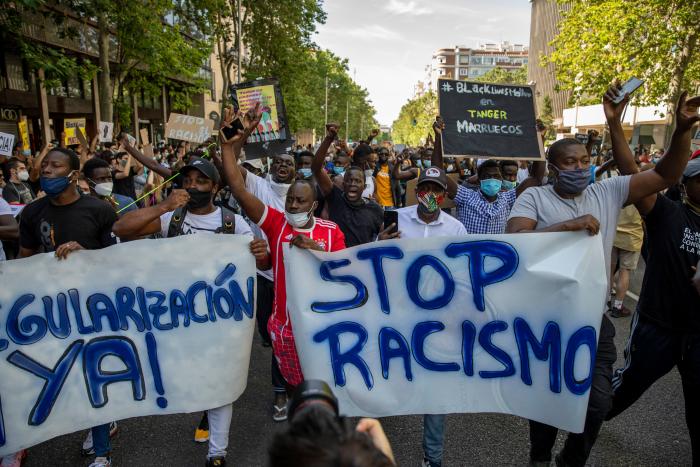 Ayuso sostiene que la manifestación contra el racismo en Madrid estuvo "completamente descontrolada"