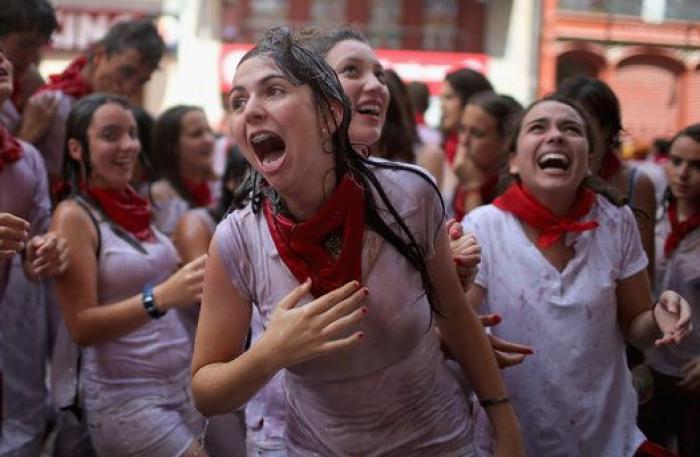 El chupinazo de San Fermín, en 19 imágenes (FOTOS)