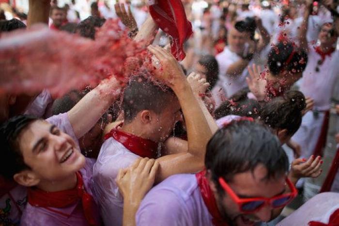 El chupinazo de San Fermín, en 19 imágenes (FOTOS)