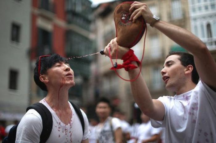 El chupinazo de San Fermín, en 19 imágenes (FOTOS)