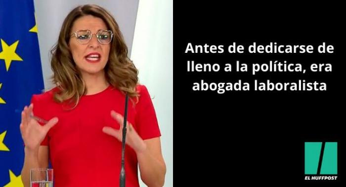 Yolanda Díaz: “Mi posición es muy clara en el salario mínimo, estoy con los débiles”