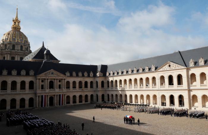 Francia despide con los máximos honores a Jacques Chirac