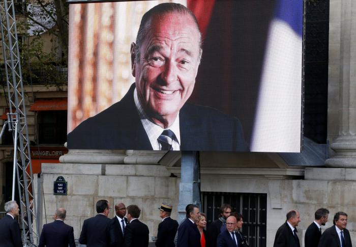 Francia despide con los máximos honores a Jacques Chirac