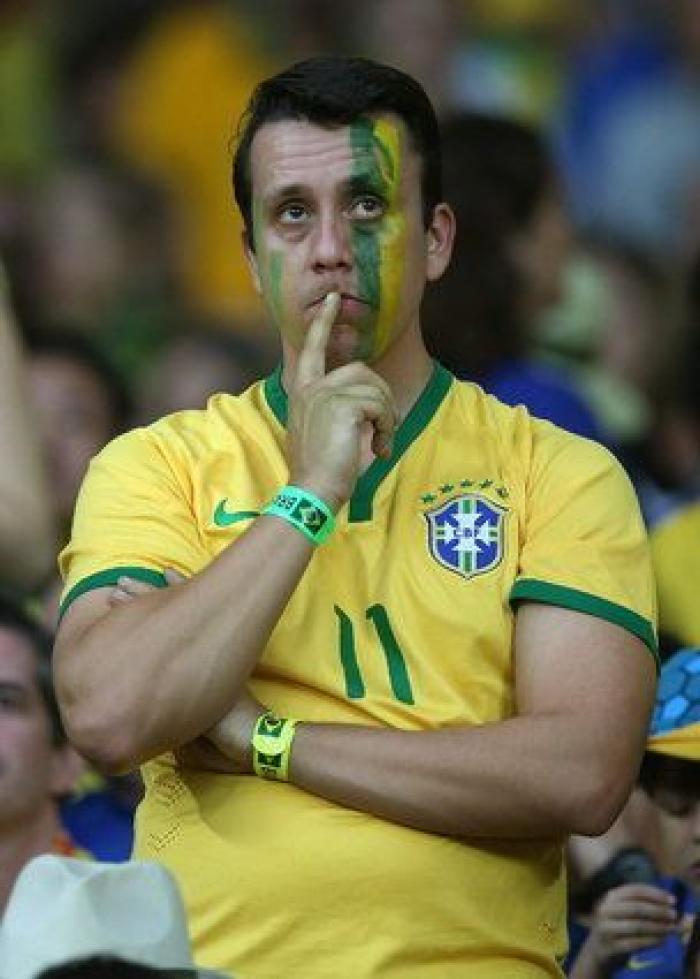 Mundial 2014: Las lágrimas de los brasileños por la goleada de Alemania (FOTOS)