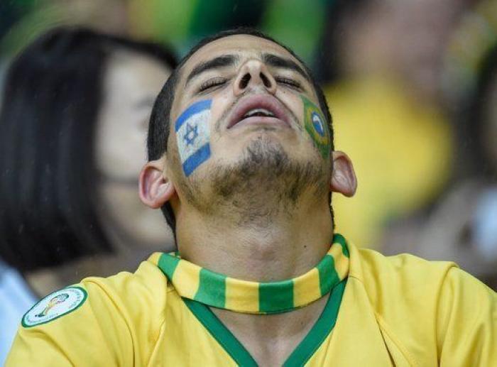 Mundial 2014: Las lágrimas de los brasileños por la goleada de Alemania (FOTOS)
