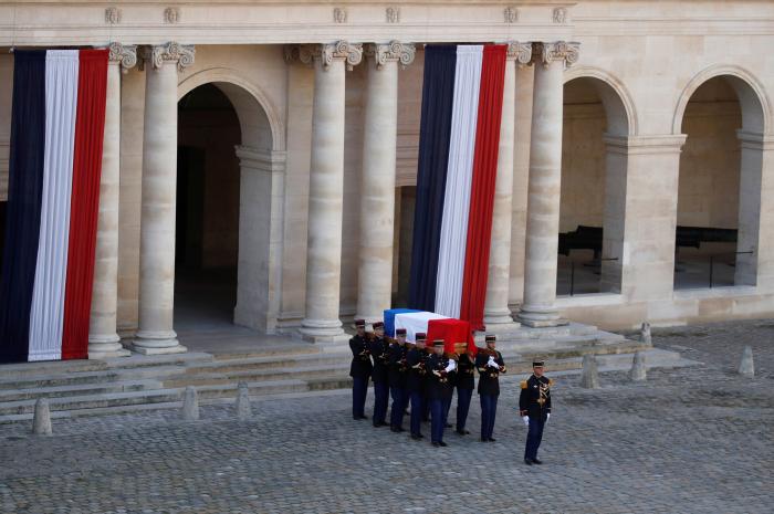 Francia despide con los máximos honores a Jacques Chirac