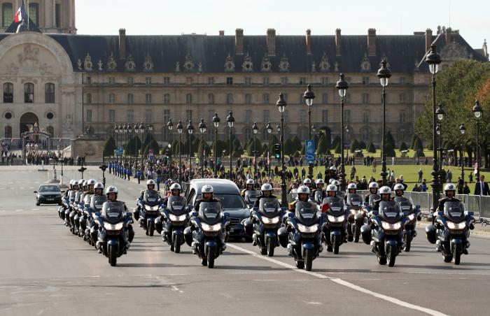 Francia despide con los máximos honores a Jacques Chirac