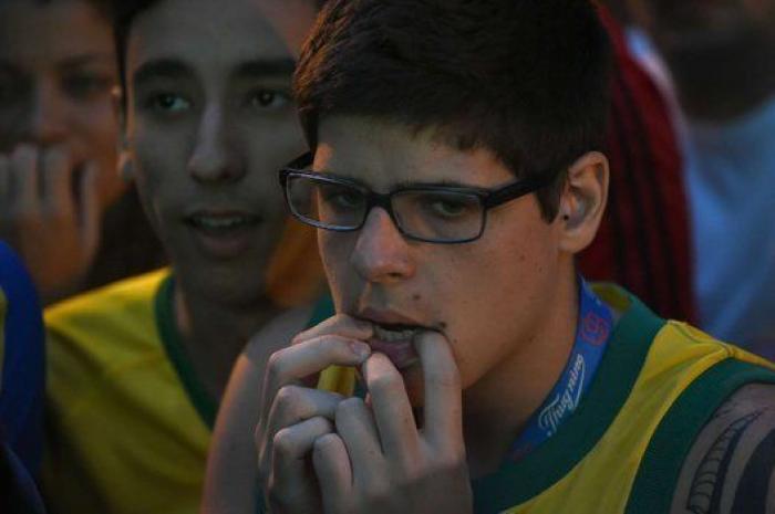 Mundial 2014: Las lágrimas de los brasileños por la goleada de Alemania (FOTOS)